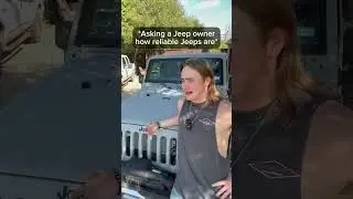 How reliable are Jeeps?😂✌🏻 #jeeplife #4x4offroad #shorts #jeepguy #offroading #4x4trucks #jeep