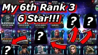 Mass 6 Star Rank up & 6th R3!!! Marvel Contest of Champions