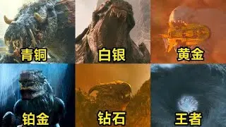 怪獸威壓等級大比拼，你認為哪個更令人畏懼？
