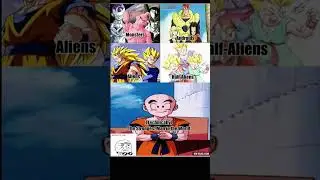 Technically krillen is the strongest character of dragon Ball😂😂📊#anime#dragonball#goku#shorts