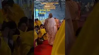 When my Guru walks,  carries lots of love,care & blessings to shower on devotees#badrikashram