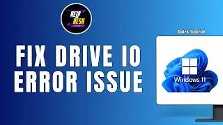 How to Fix External Hard Drive IO Device Error in Windows 11 ?