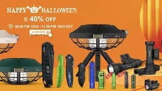 OLIGHT Halloween Sale! Lanterns, EDC Lights, NEW Javelot, Zombie Colors!