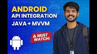 How To Integrate API in Android Using Java | MVVM + Retrofit (Beginner Friendly)
