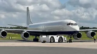 ÚLTIMO DC-87 OPERATIVO EN EL MUNDO EN EL AEROPUERTO INTERNACIONAL DE LAS AMÉRICAS 