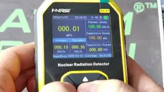 ☢ ATOM-SCAN.com ПРОДАМ Дозиметр радіометр FNIRSI GC-01 счетчик Гейгера (гамма+бета) Фнірсі Фнирси