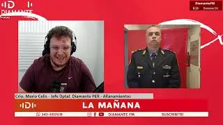 Allanamientos por narcotr&aacute;fico: Celis destac&oacute; el operativo en el departamento Diamante