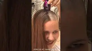 RIGHT DOWN THE MIDDLE CORRINA'S HEADSHAVE DVD 203 NOW SHOWING ON HAIRCUT.NET
