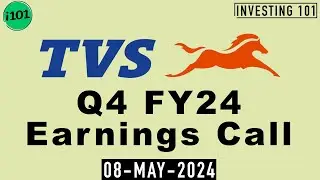 TVS Motor Company Limited Q4 FY24 Earnings Call | TVS Motor Company Limited FY24 Q4 Concall