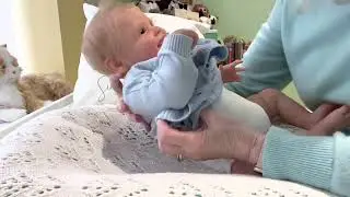 My reborn baby Nicholas ( Harper by Ndrea Archello) & Cooking Disasters tag @hollysdollhouse