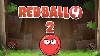 Playing two levels of red ball 4 until i beat the game part 2