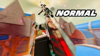 Totally *Normal* Aimblox Gameplay (Roblox Aimblox)