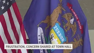 Frustration, concern shared at Dem officials' Grand Rapids town hall