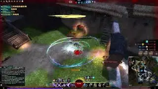 gw2 staff ele CATALYST pvp: how to win a 2v1 ; willbender & core ranger