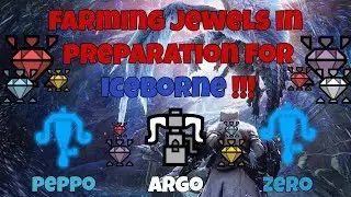 How to easily farm jewels for Iceborne! 【The name's Lavasioth!】3p STRATEGY in 1'38''