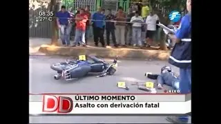 Asalto con derivaci&oacute;n fatal en plena v&iacute;a p&uacute;blica en San Lorenzo 01/04/16