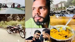 Mazboori Mein Bike Chori Karna Pad Gaya😂 || Hisar Weather Update 