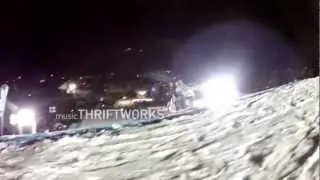 Mike Montgomery and Flames at the Winter Teva Mountain Games