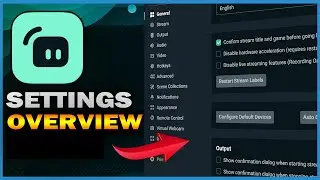 Streamlabs Settings Full Walkthrough (Beginner's Guide)