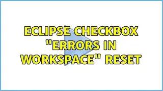 Eclipse Checkbox 