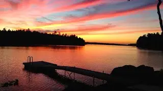 Maine (2.7K) Drone Footage | Beautiful Lake (DJI Series)