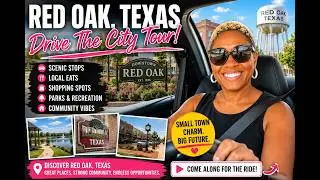Veterans: Is Red Oak, TX Your Next Home? 🏡 | Scenic Drive Tour!