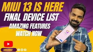 MIUI 13 Launch Today. MIUI 13 For Xiaomi, Redmi, Poco Devices | Will your device get MIUI 13 ?