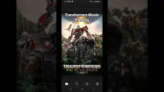 My Transformers movie Ranking