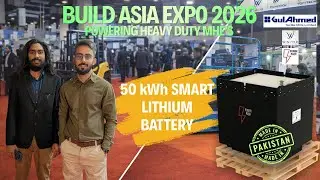 Build Asia Expo 2026 I MHE Battery Solutions I Power Pack x Winstar