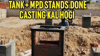 Petrol Pump Construction Day | Tank Settlement, Loha ,MPD Bricks Work Completed | Casting Tomorrow