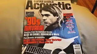 Guitar World Acoustic 2003 Magazine Look- Through 🎸ASMR 
