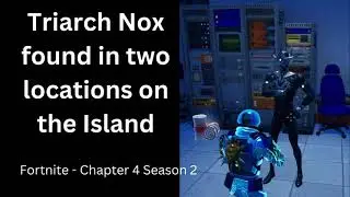 Where Triarch Nox has been found on the island - Fortnite Chapter 4 Bonus NPC Location