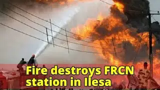 Fire destroys FRCN station in Ilesa