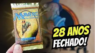 28 ANOS DEPOIS! Abrindo um booster de Quinta Edi&ccedil;&atilde;o (1997)!