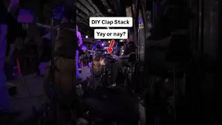 DIY Clap Stack #drums #drummer #live #diy