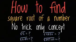How to find square root of decimal number | Non perfect square number and Prefect square numbers