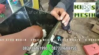 Mesin Pencacah Giling Rajang Busa Potongan Kecil Mini