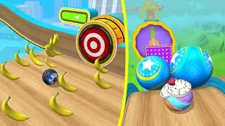 🍌🎯🏙️🍰Banana Frenzy Vs Portal Run Going Balls New Update Gameplay #7