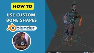How To Use Custom Bone Shapes In Blender