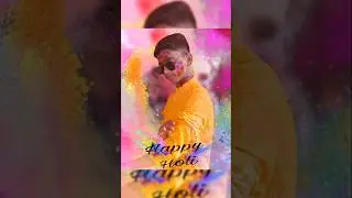 happy holi 🎊🎉 new creative photo editing video 📷 PicsArt app