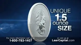 Lear Capital: 2015 1.5oz Silver Polar Bear & Cub Coin from the Royal Canadian Mint