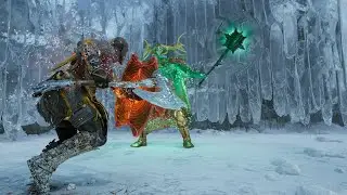 1000 hours of GOW  Ragnar&ouml;k - King Hrolf - No damage / GMGOW + / Underleveled - PS5 HD