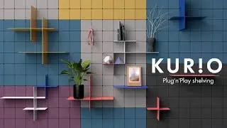 KUR!O &mdash; Modular shelving system