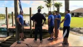 Vanilla Ice Project - Bamdeck Composite Bamboo Boat Dock
