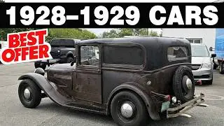 Unbelievable 1928&ndash;1929 Vintage Cars for Sale -  Rare Hot Rods & Restored Classics