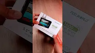 FeelWorld F5 PROX 1600nits high bright monitor unboxing 🎬 #filmmaking #filmmaker #feelworldmonitor