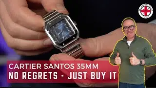 Why This 35mm Cartier Santos is the Perfect Watch for Men