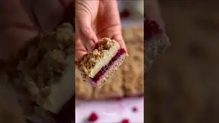 Малиновые овсяные батончики (веганские)