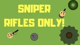 SURVIV.IO SNIPERS ONLY! surviv.io gameplay