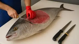 FISH CUTTING | How to Fillet a Fish for Beginners: Easy Tutorial + Tips